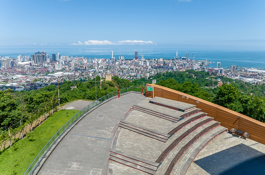 View from observation deck